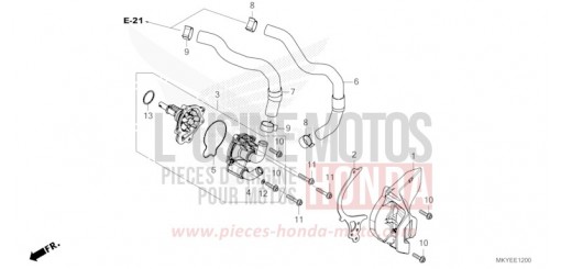 WATER PUMP CB650RACR de 2024